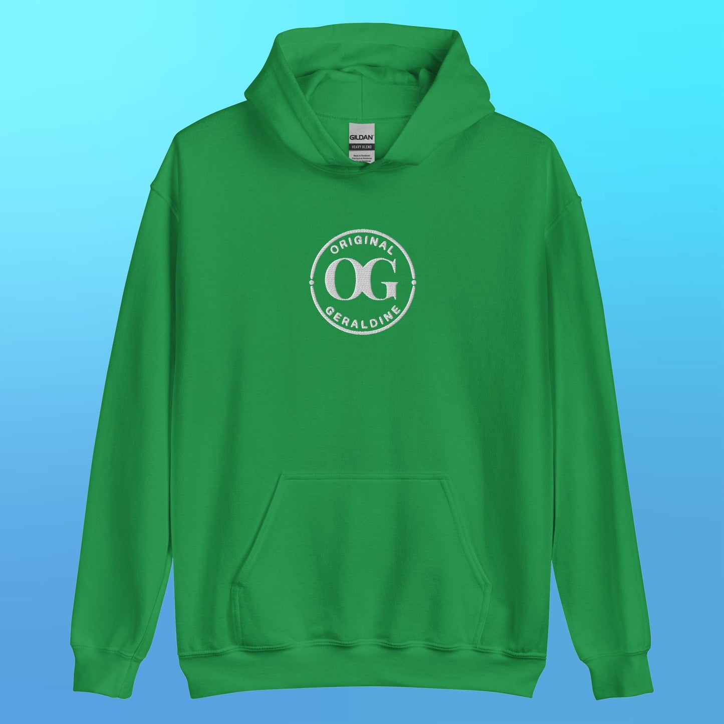 OG Original Geraldine Unisex Hoodie (White Embroidery) - Multiple colors & Size Inclusive!