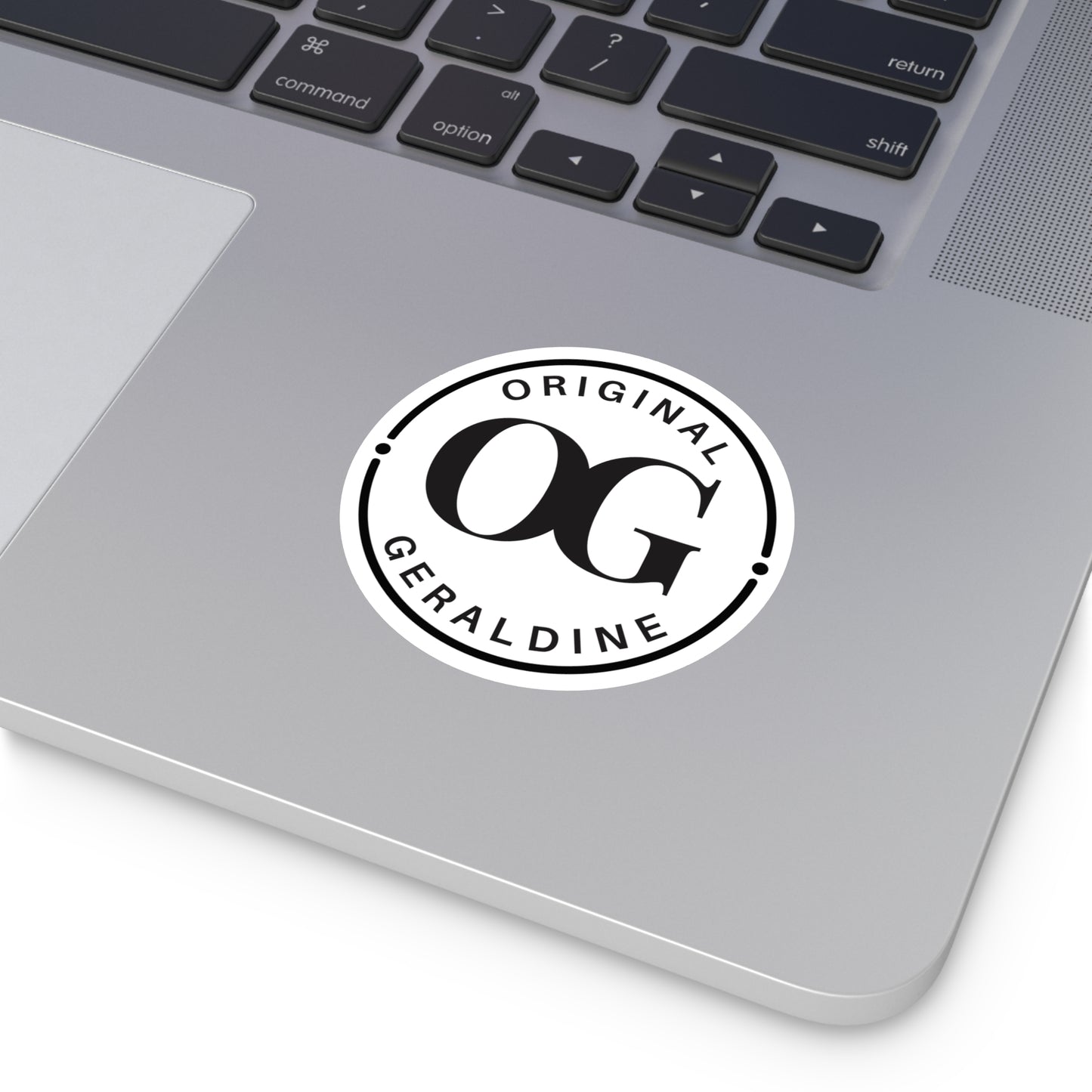 "OG" Original Geraldine Round Vinyl Stickers | Multiple Sizes!