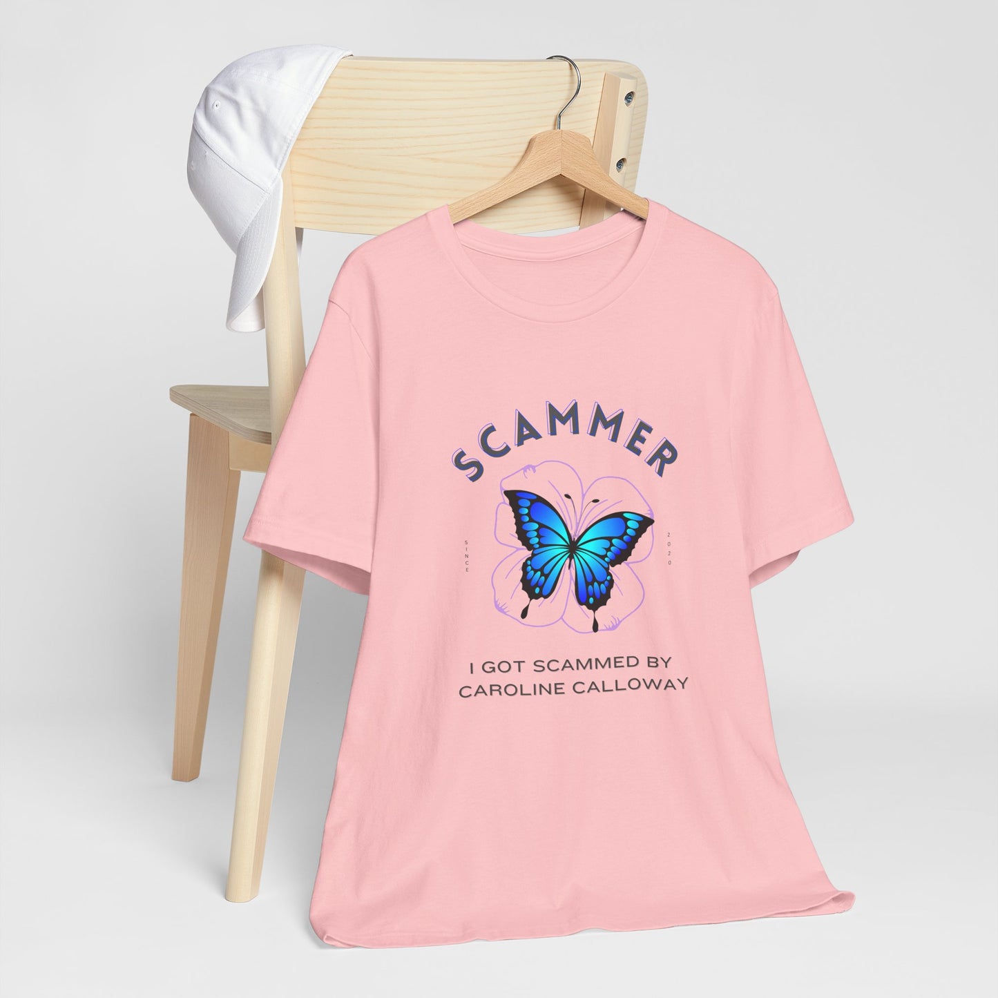 Caroline Calloway SCAMMER Unisex Tee | Express Delivery available