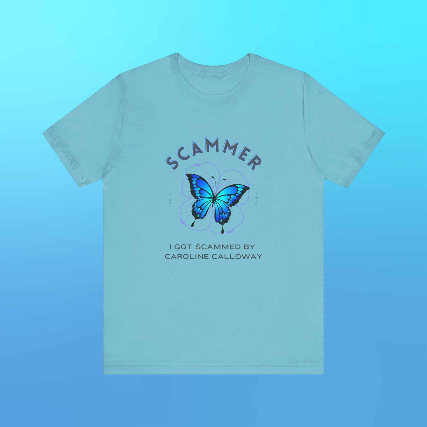 Caroline Calloway SCAMMER Unisex Tee | Express Delivery available