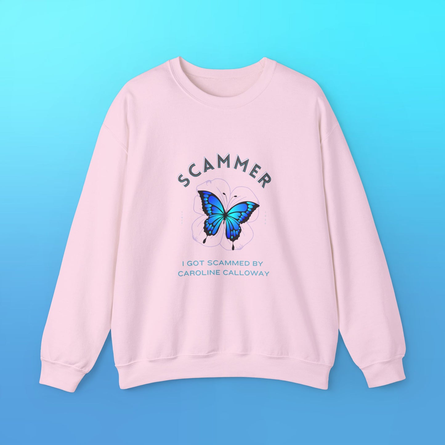 Caroline Calloway SCAMMER Crewneck Sweatshirt | This is not a scam, promise