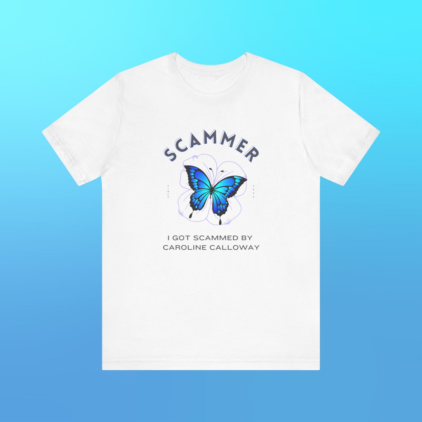 Caroline Calloway SCAMMER Unisex Tee | Express Delivery available